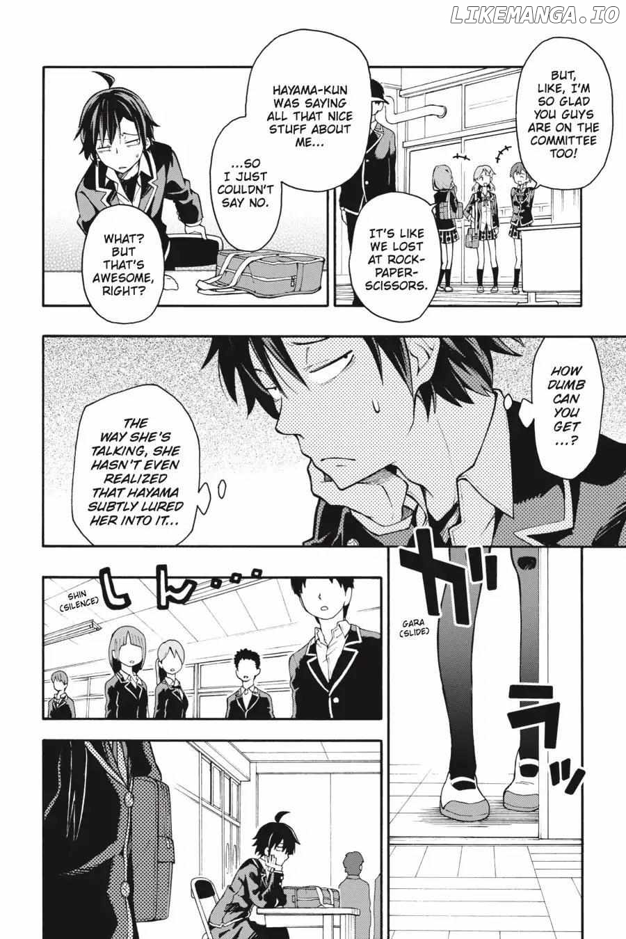 Yahari Ore no Seishun Love Come wa Machigatteiru @comic Chapter 36 - page 13