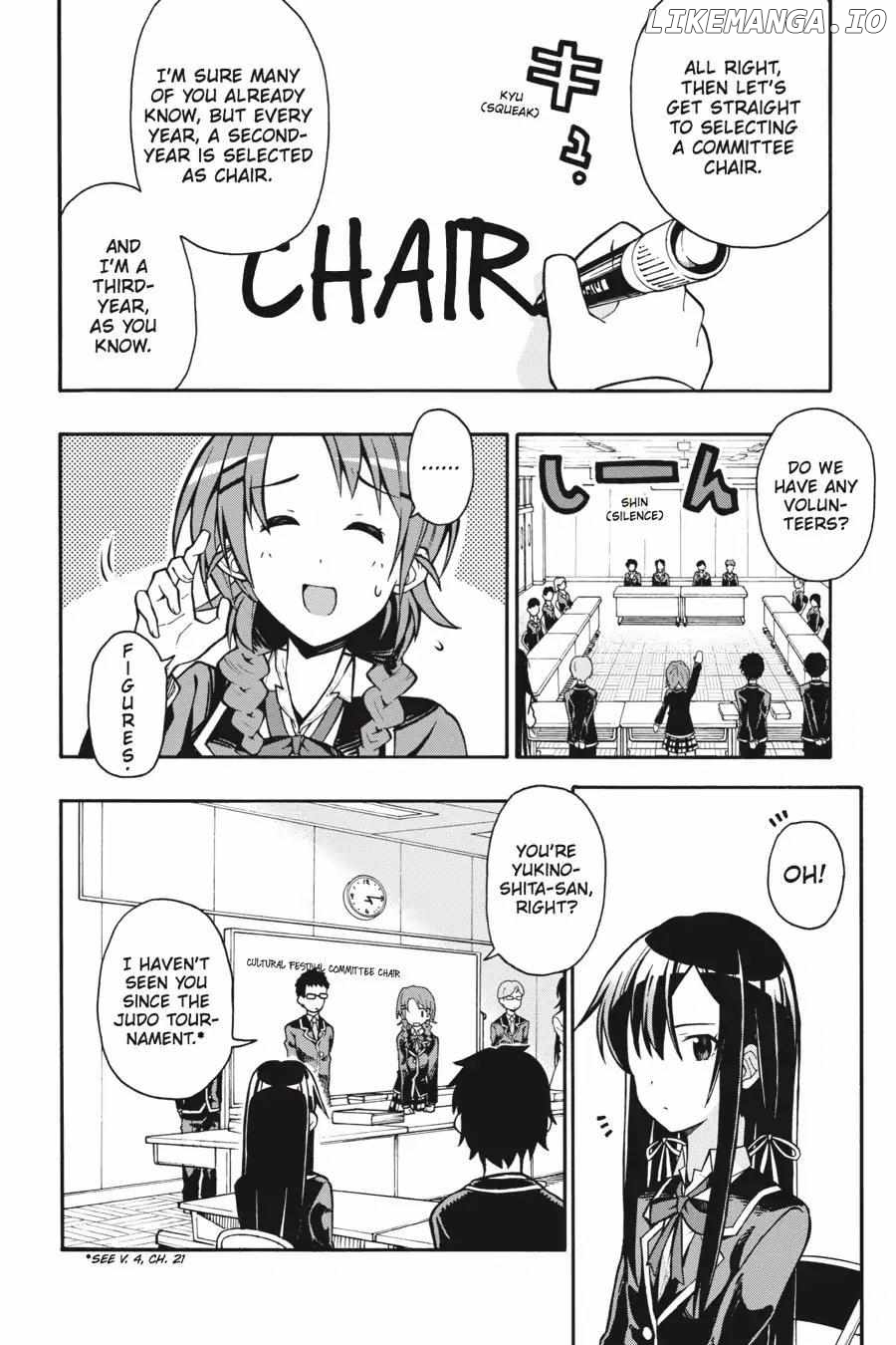 Yahari Ore no Seishun Love Come wa Machigatteiru @comic Chapter 36 - page 17