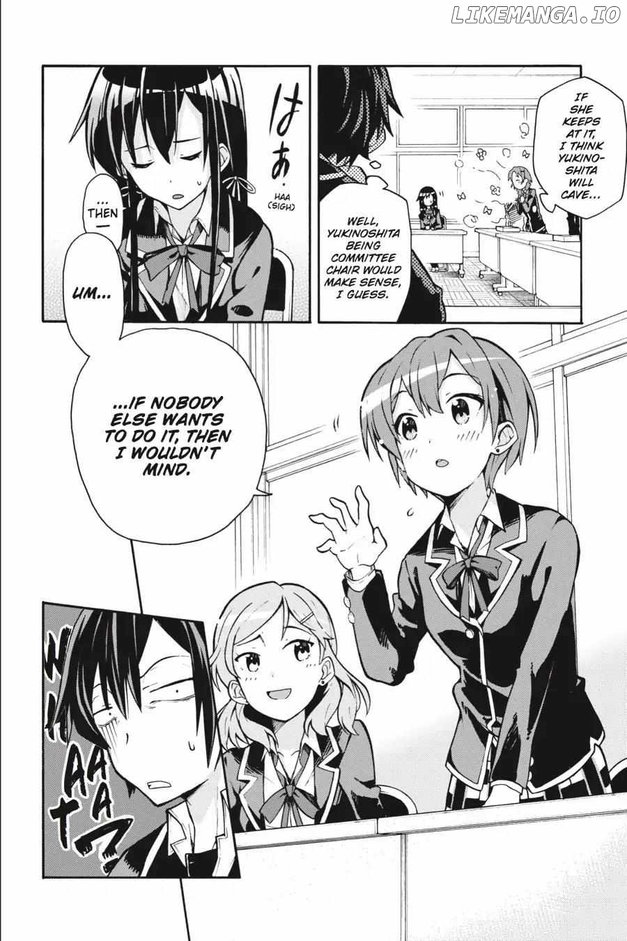 Yahari Ore no Seishun Love Come wa Machigatteiru @comic Chapter 36 - page 19