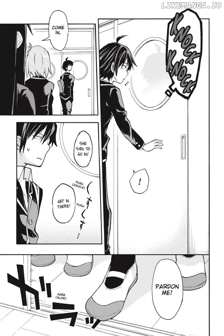 Yahari Ore no Seishun Love Come wa Machigatteiru @comic Chapter 36 - page 24