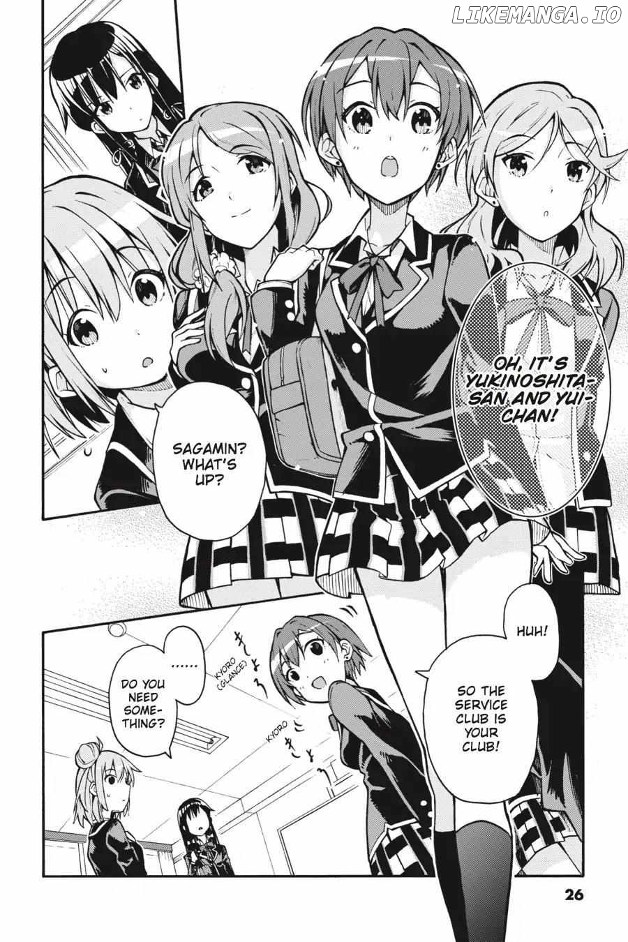Yahari Ore no Seishun Love Come wa Machigatteiru @comic Chapter 36 - page 25