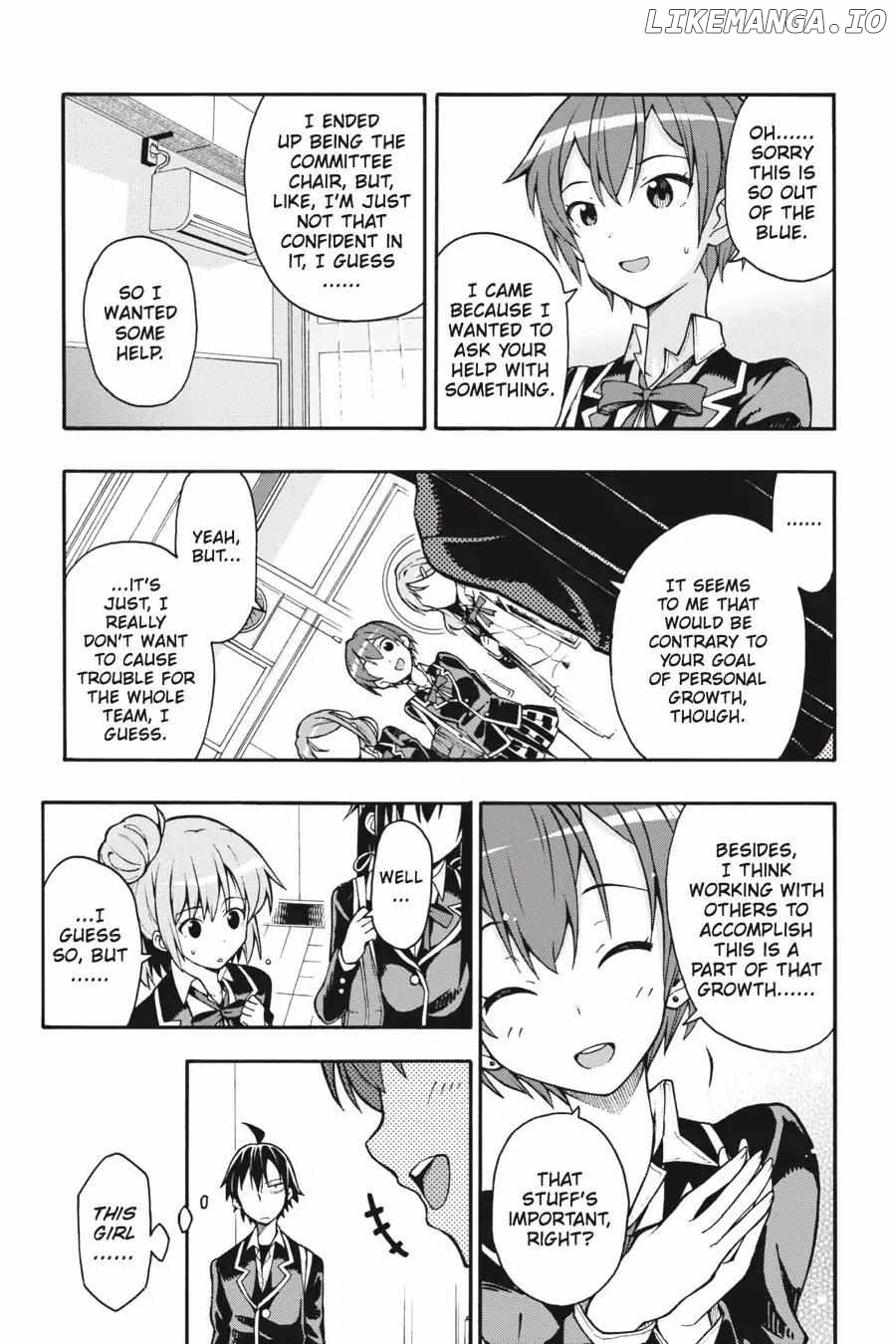 Yahari Ore no Seishun Love Come wa Machigatteiru @comic Chapter 36 - page 26