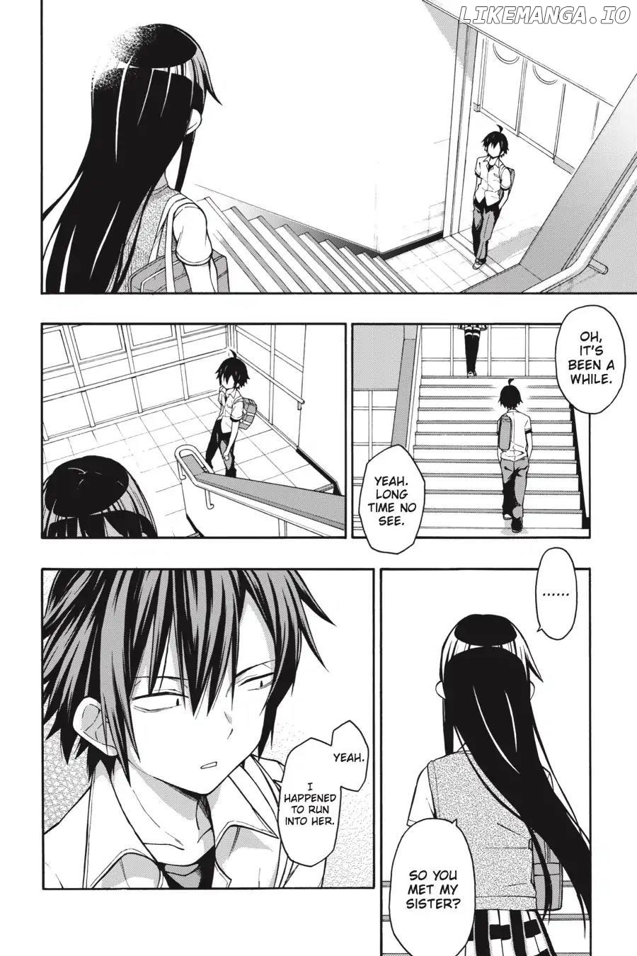 Yahari Ore no Seishun Love Come wa Machigatteiru @comic Chapter 35 - page 18