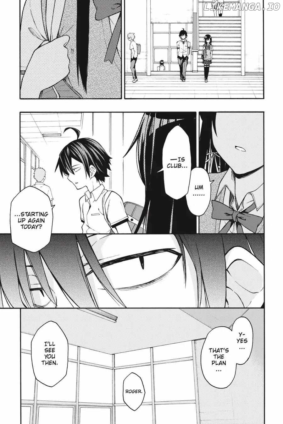 Yahari Ore no Seishun Love Come wa Machigatteiru @comic Chapter 35 - page 19
