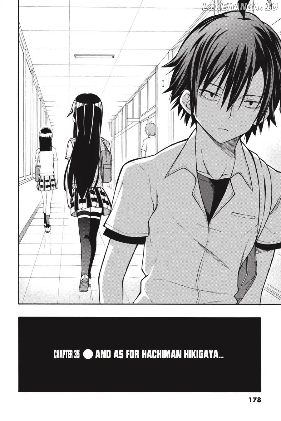 Yahari Ore no Seishun Love Come wa Machigatteiru @comic Chapter 35 - page 23