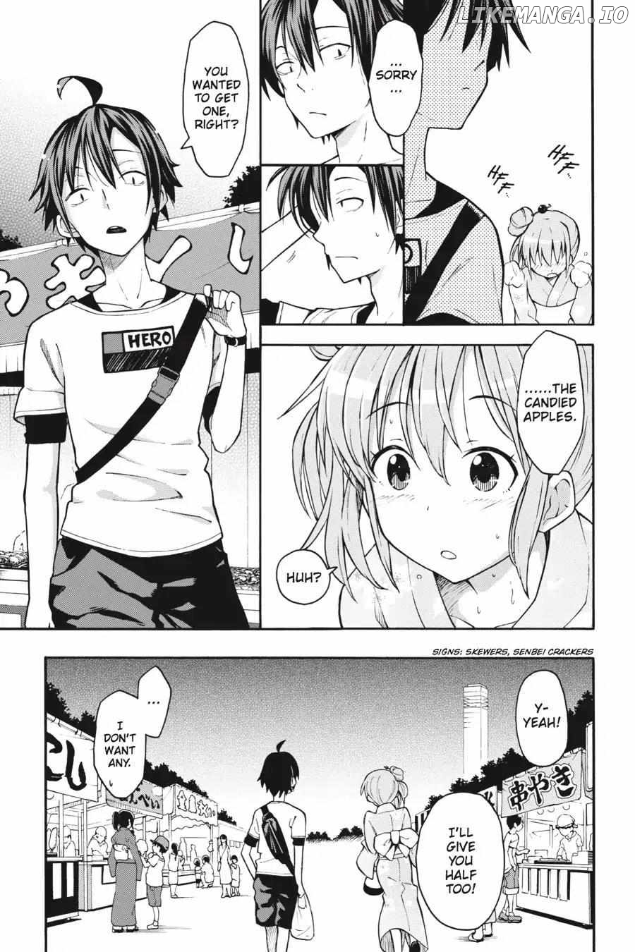 Yahari Ore no Seishun Love Come wa Machigatteiru @comic Chapter 34 - page 10