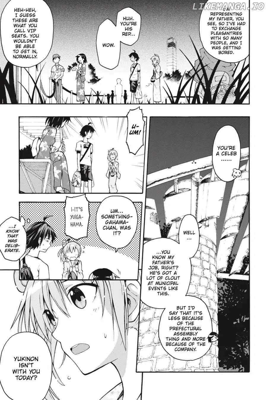 Yahari Ore no Seishun Love Come wa Machigatteiru @comic Chapter 34 - page 12
