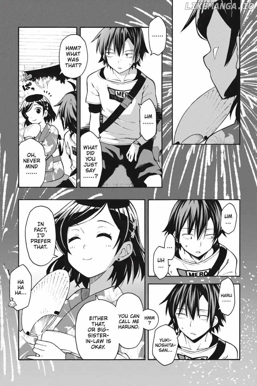 Yahari Ore no Seishun Love Come wa Machigatteiru @comic Chapter 34 - page 16