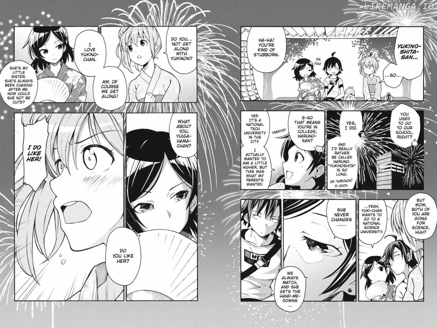 Yahari Ore no Seishun Love Come wa Machigatteiru @comic Chapter 34 - page 17