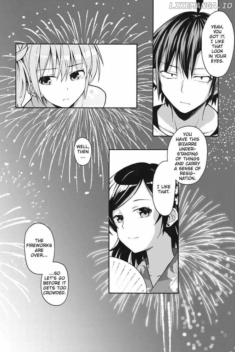 Yahari Ore no Seishun Love Come wa Machigatteiru @comic Chapter 34 - page 19