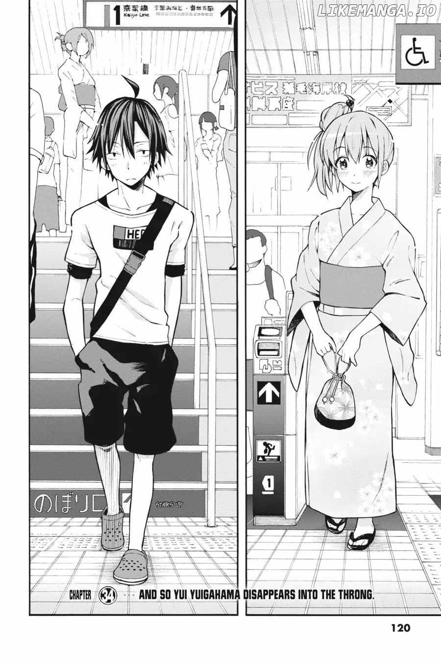 Yahari Ore no Seishun Love Come wa Machigatteiru @comic Chapter 34 - page 2