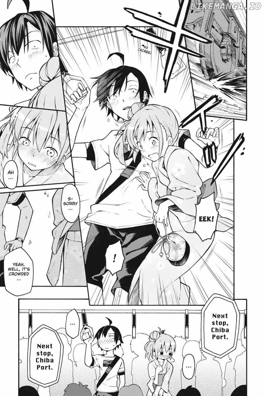 Yahari Ore no Seishun Love Come wa Machigatteiru @comic Chapter 34 - page 5