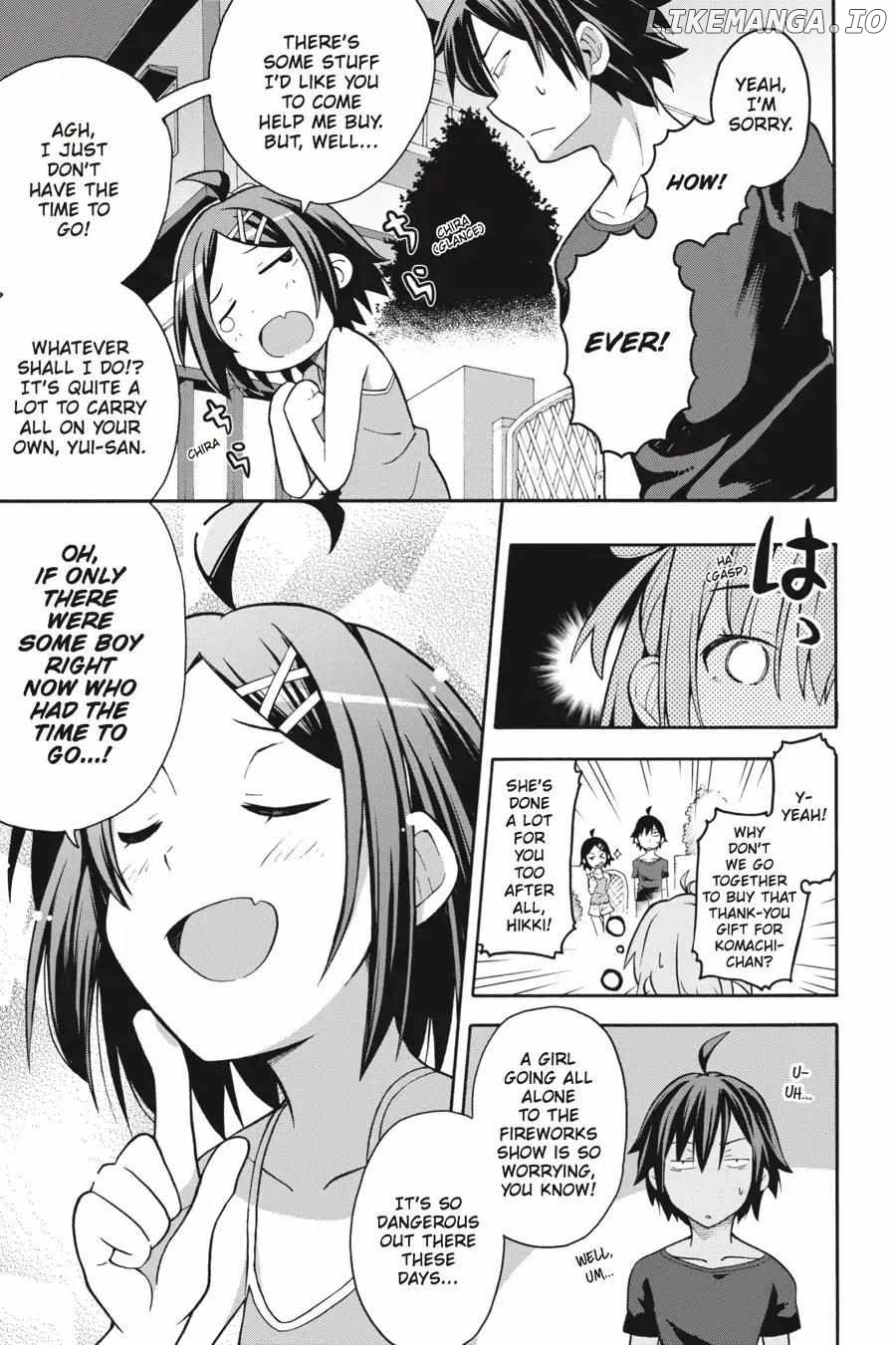 Yahari Ore no Seishun Love Come wa Machigatteiru @comic Chapter 33 - page 20