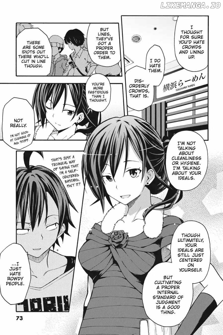 Yahari Ore no Seishun Love Come wa Machigatteiru @comic Chapter 32 - page 10