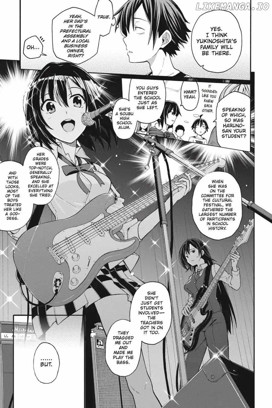 Yahari Ore no Seishun Love Come wa Machigatteiru @comic Chapter 32 - page 12
