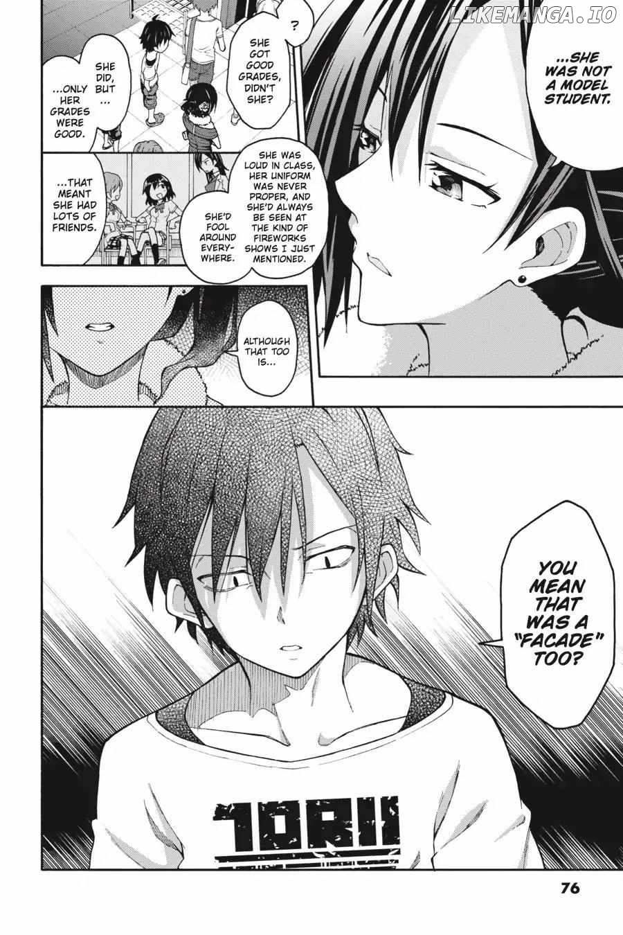 Yahari Ore no Seishun Love Come wa Machigatteiru @comic Chapter 32 - page 13