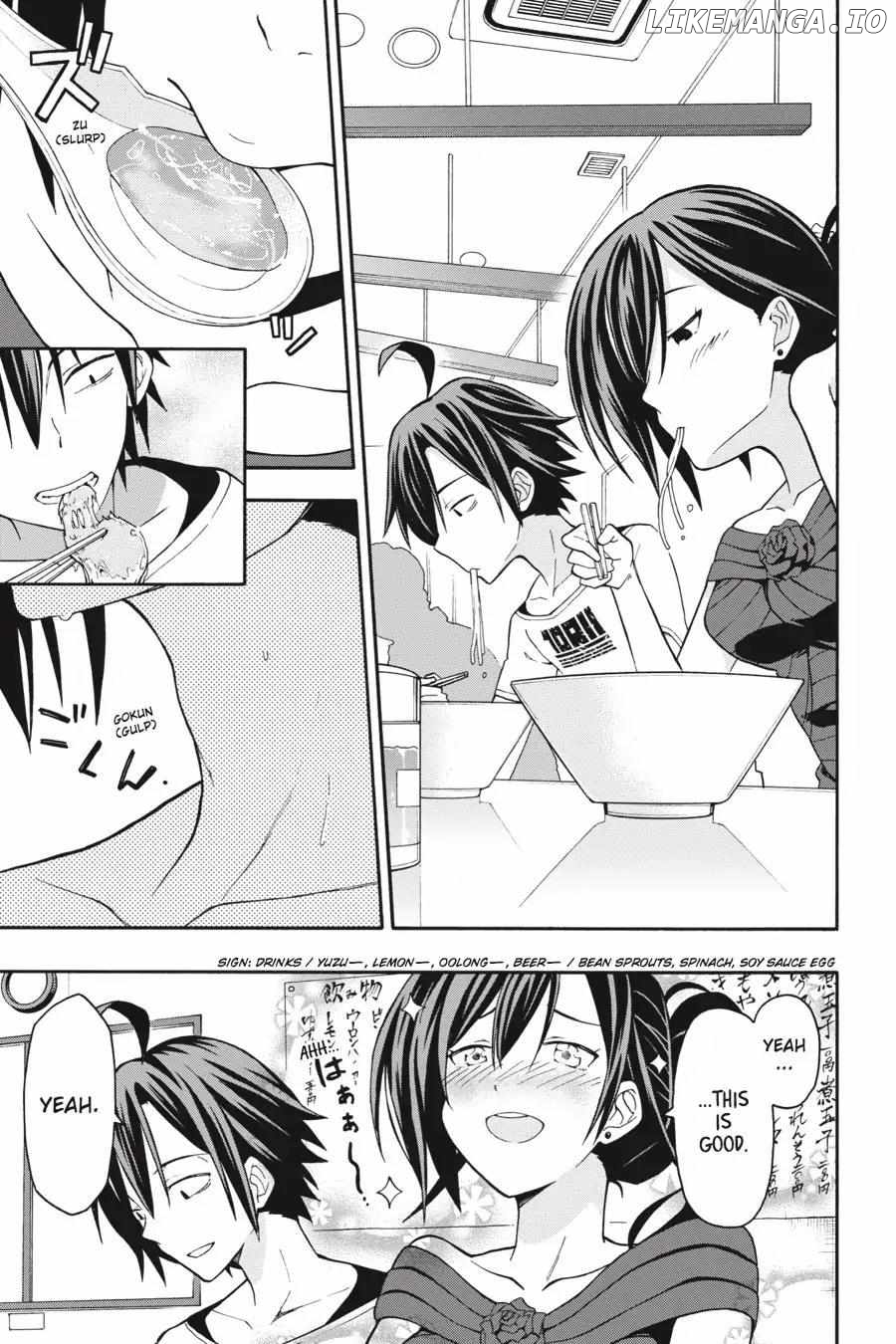 Yahari Ore no Seishun Love Come wa Machigatteiru @comic Chapter 32 - page 18