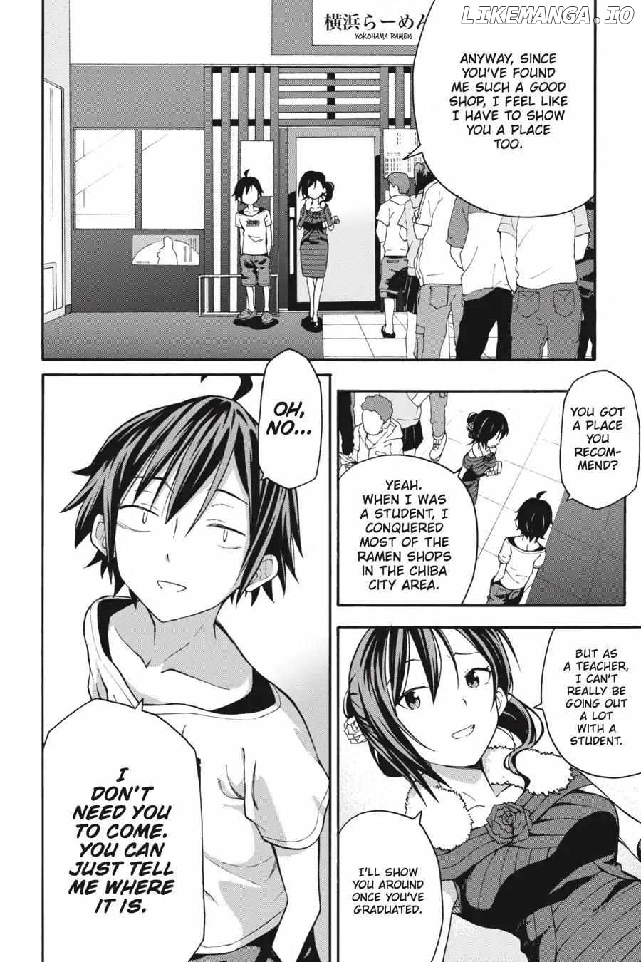 Yahari Ore no Seishun Love Come wa Machigatteiru @comic Chapter 32 - page 22