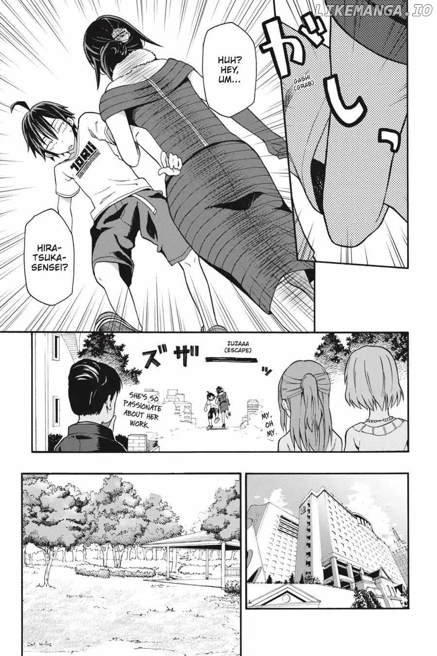 Yahari Ore no Seishun Love Come wa Machigatteiru @comic Chapter 32 - page 7