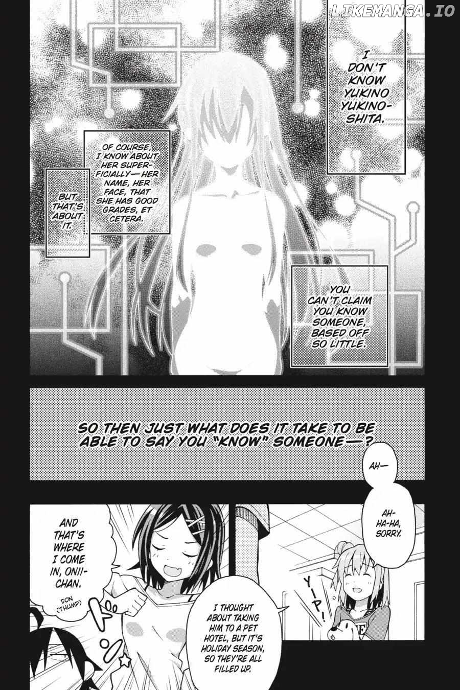 Yahari Ore no Seishun Love Come wa Machigatteiru @comic Chapter 30 - page 11