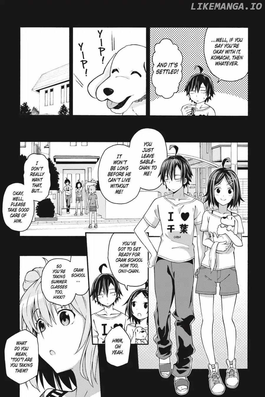 Yahari Ore no Seishun Love Come wa Machigatteiru @comic Chapter 30 - page 12