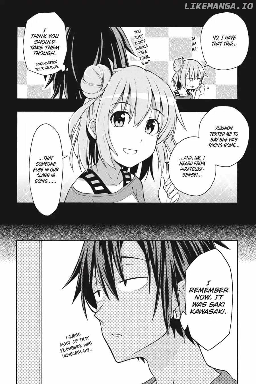 Yahari Ore no Seishun Love Come wa Machigatteiru @comic Chapter 30 - page 13