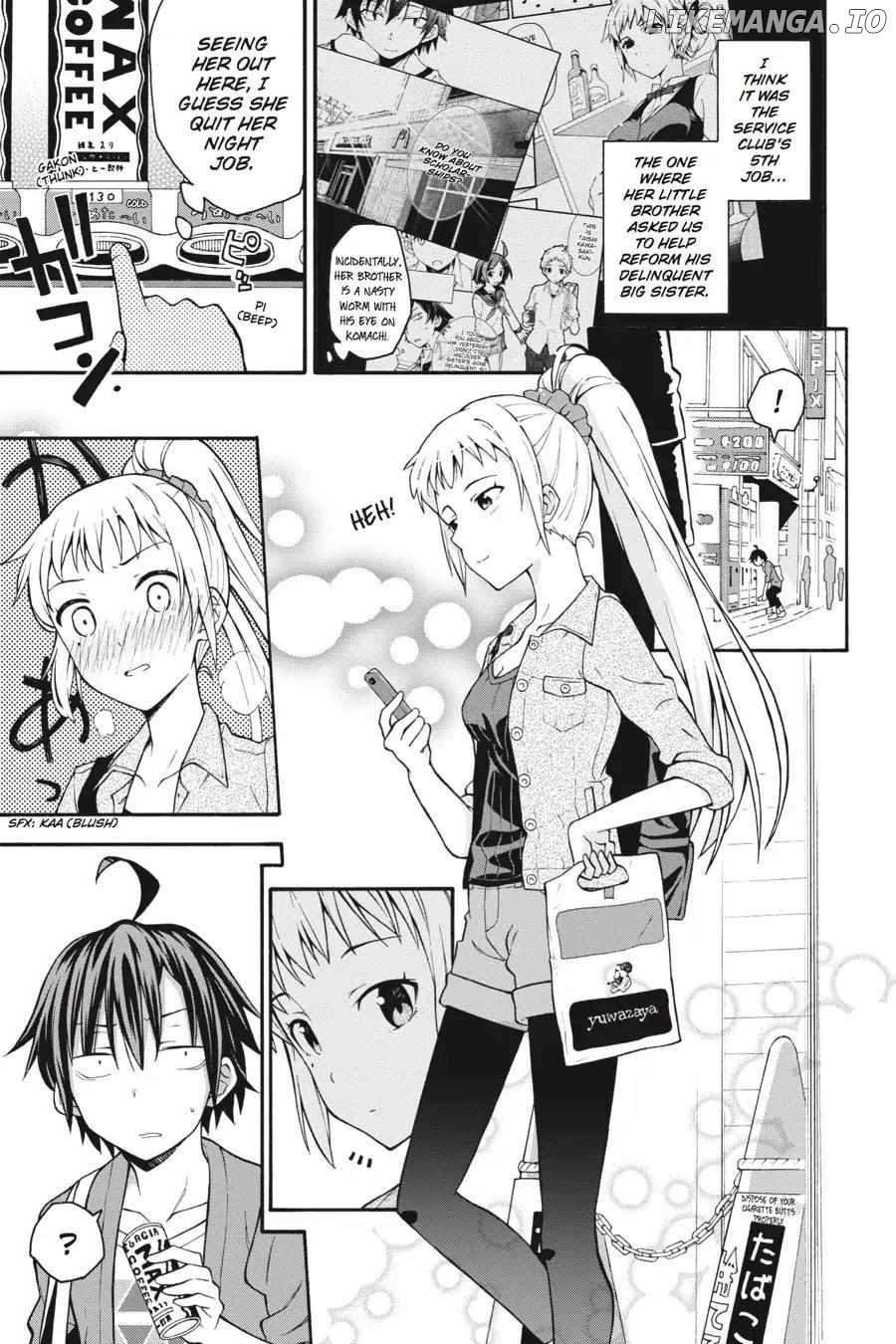 Yahari Ore no Seishun Love Come wa Machigatteiru @comic Chapter 30 - page 14