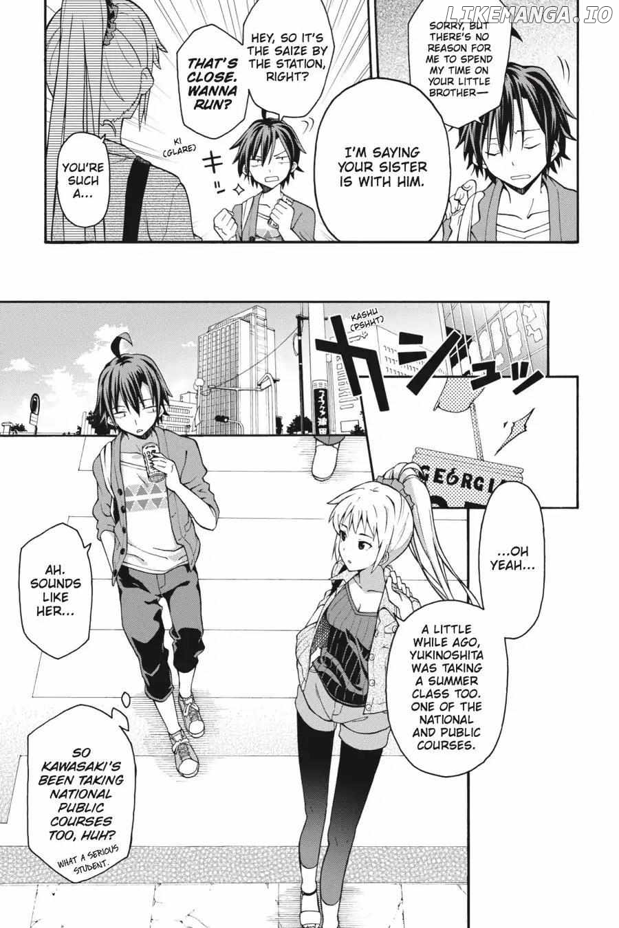 Yahari Ore no Seishun Love Come wa Machigatteiru @comic Chapter 30 - page 16
