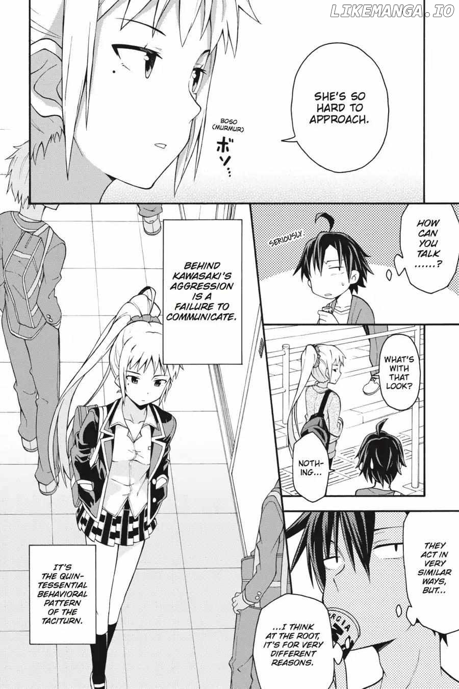 Yahari Ore no Seishun Love Come wa Machigatteiru @comic Chapter 30 - page 17