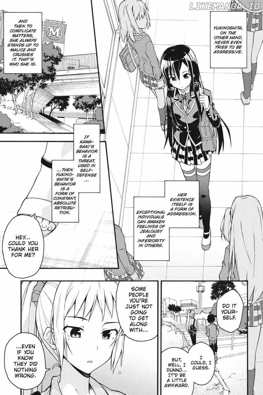 Yahari Ore no Seishun Love Come wa Machigatteiru @comic Chapter 30 - page 18