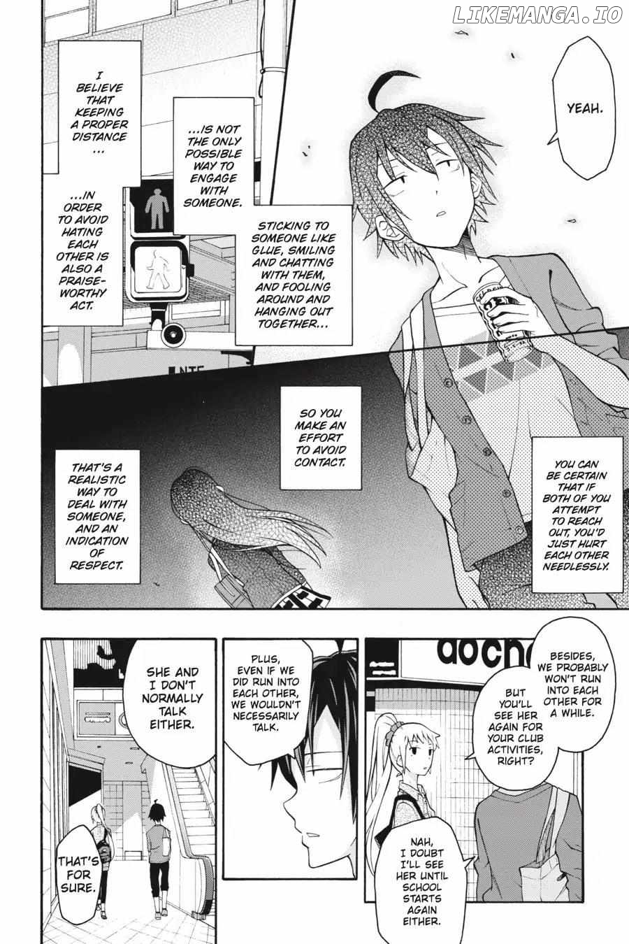 Yahari Ore no Seishun Love Come wa Machigatteiru @comic Chapter 30 - page 19