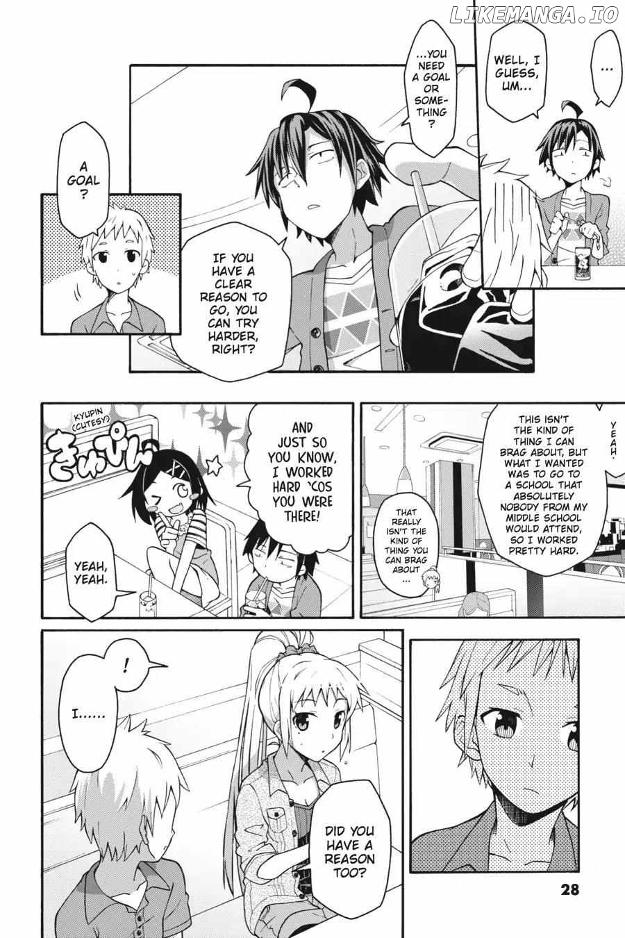 Yahari Ore no Seishun Love Come wa Machigatteiru @comic Chapter 30 - page 27