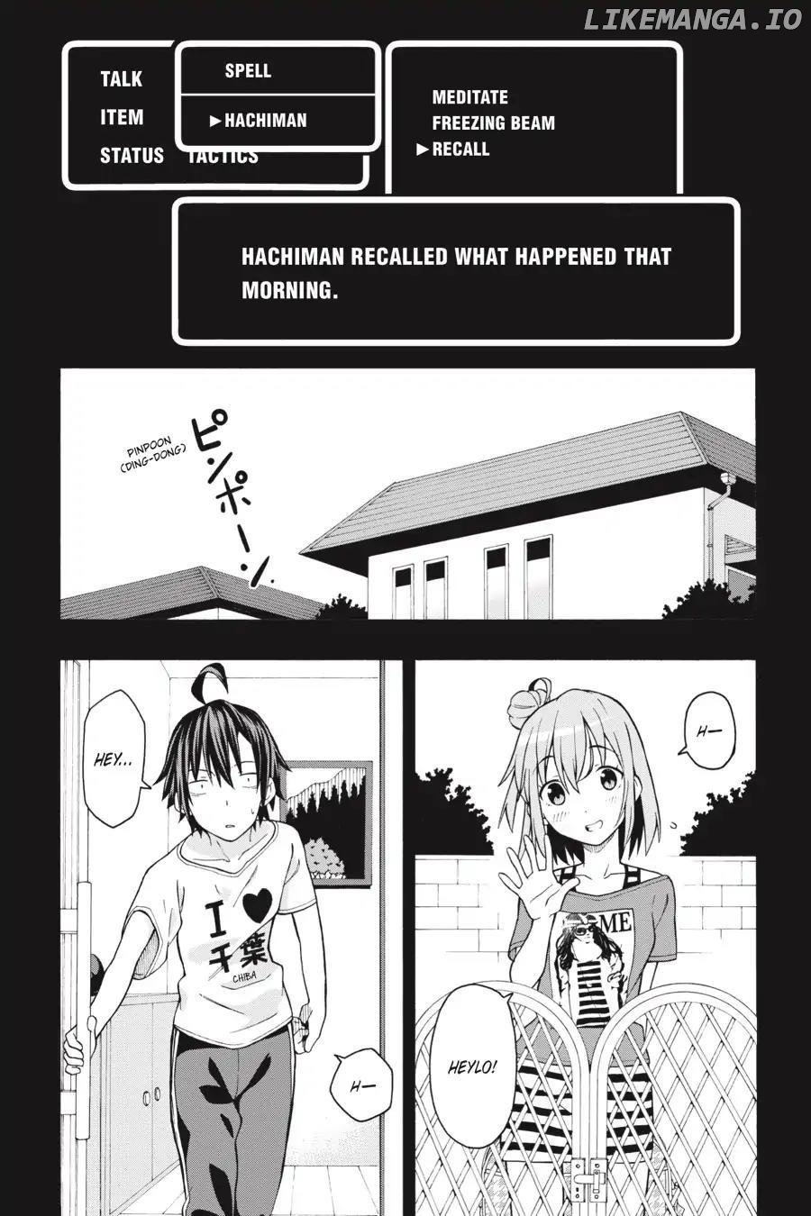 Yahari Ore no Seishun Love Come wa Machigatteiru @comic Chapter 30 - page 6
