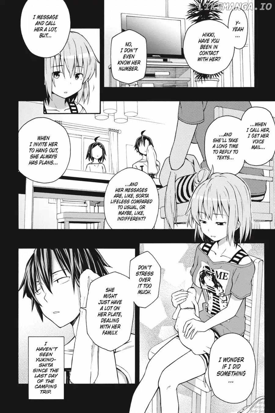Yahari Ore no Seishun Love Come wa Machigatteiru @comic Chapter 30 - page 9