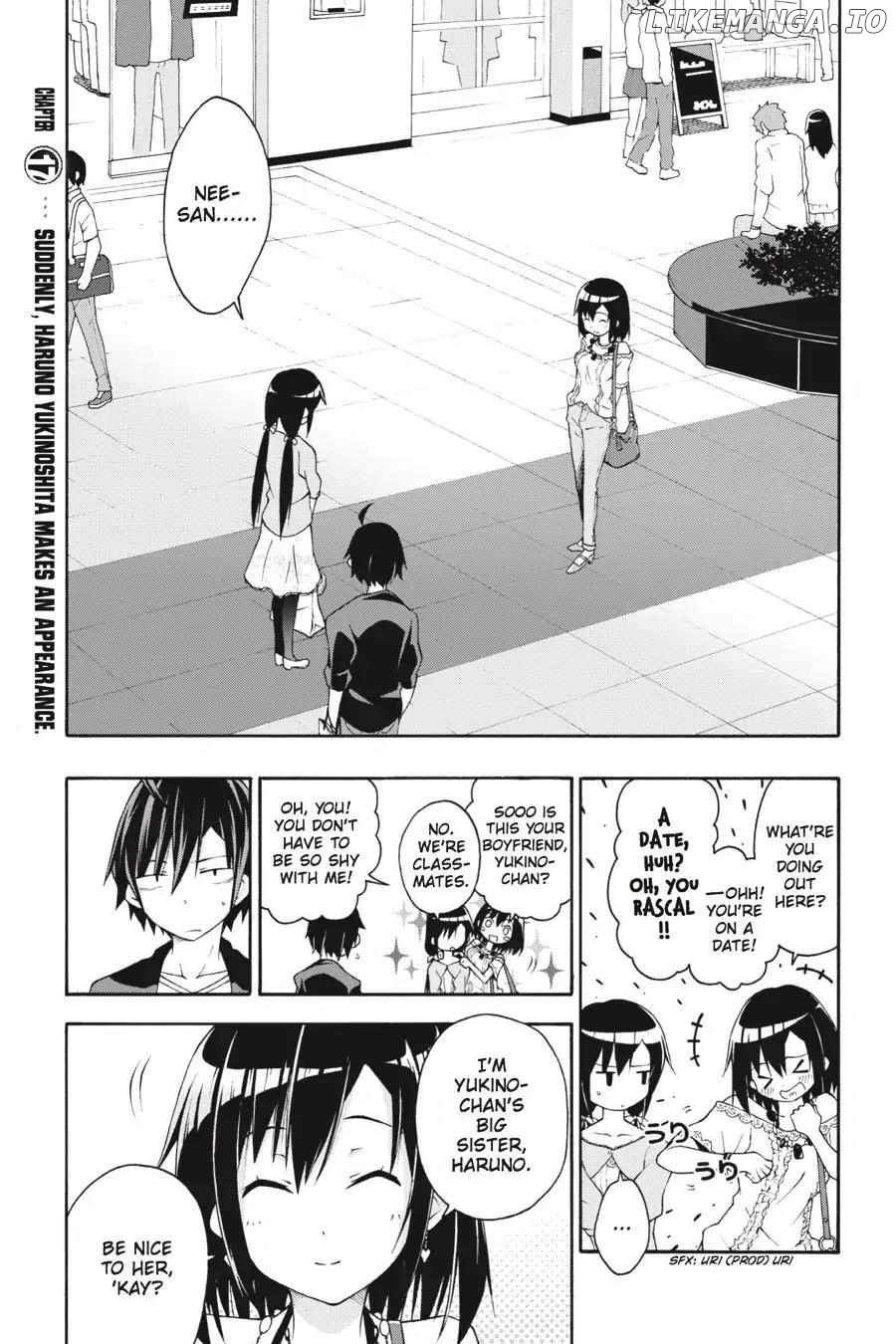 Yahari Ore no Seishun Love Come wa Machigatteiru @comic Chapter 17 - page 1