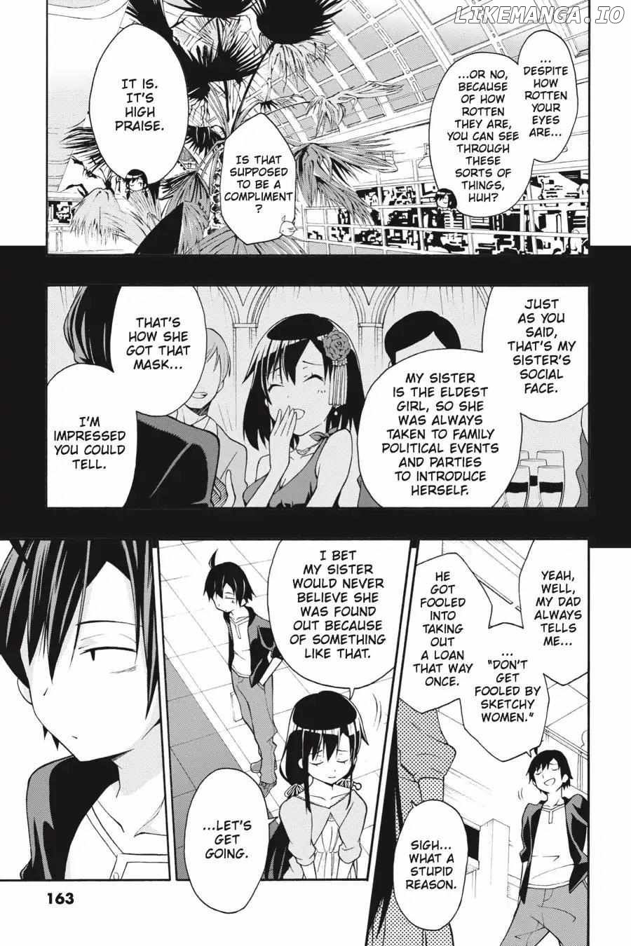 Yahari Ore no Seishun Love Come wa Machigatteiru @comic Chapter 17 - page 13
