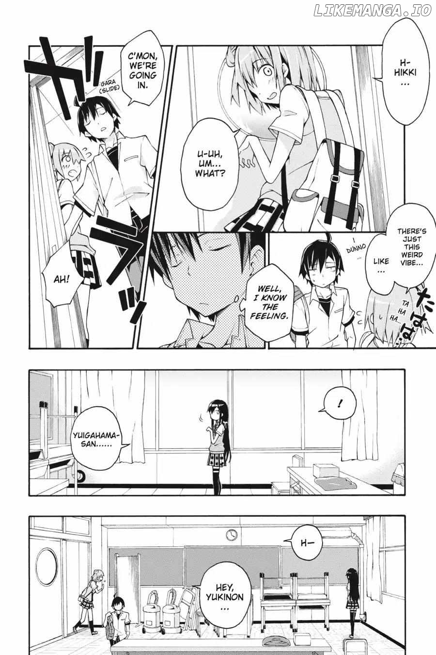 Yahari Ore no Seishun Love Come wa Machigatteiru @comic Chapter 17 - page 19