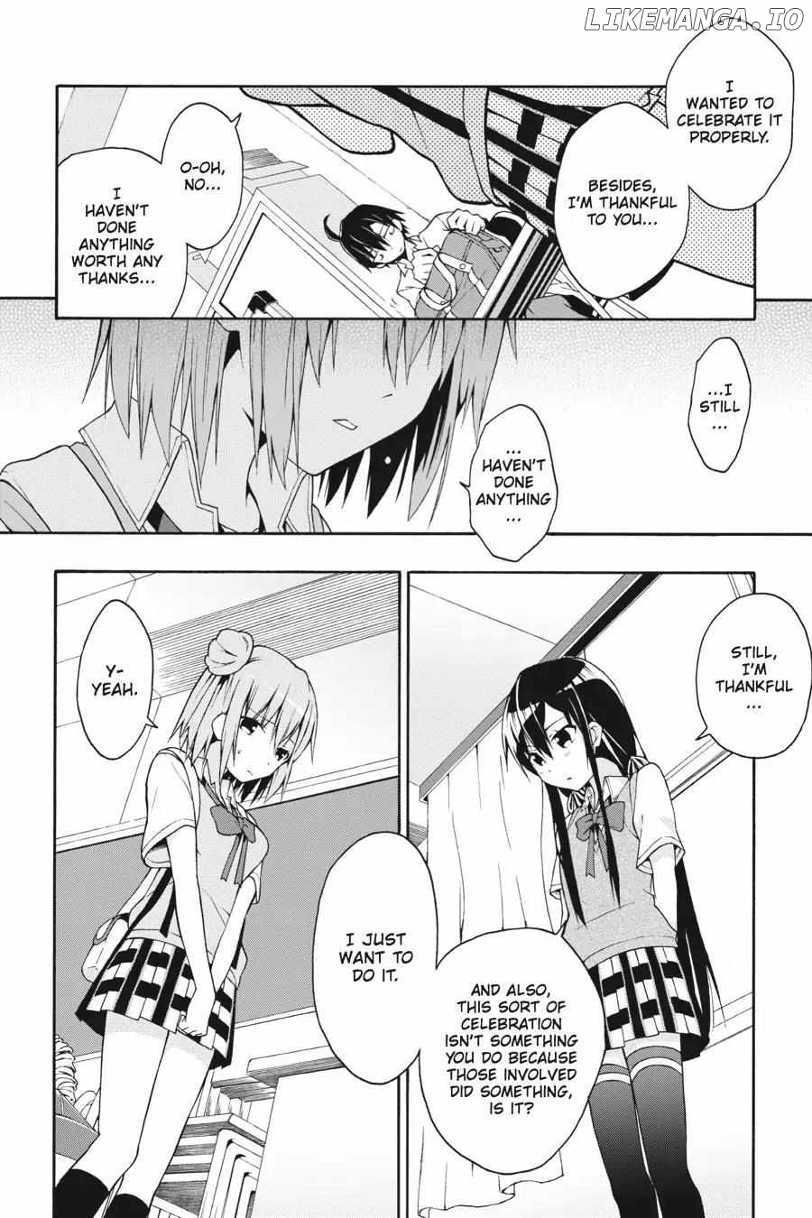 Yahari Ore no Seishun Love Come wa Machigatteiru @comic Chapter 17 - page 21