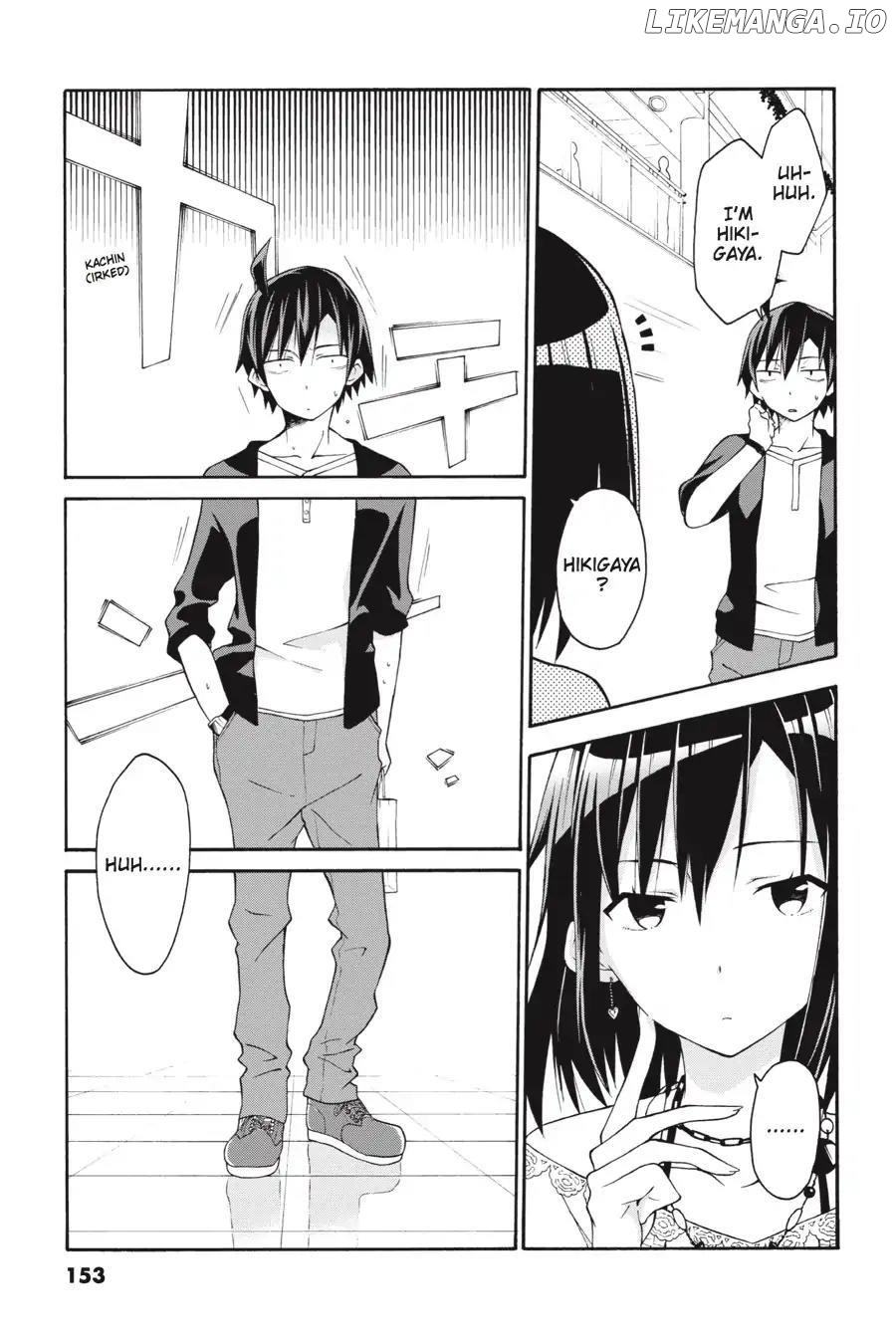 Yahari Ore no Seishun Love Come wa Machigatteiru @comic Chapter 17 - page 3