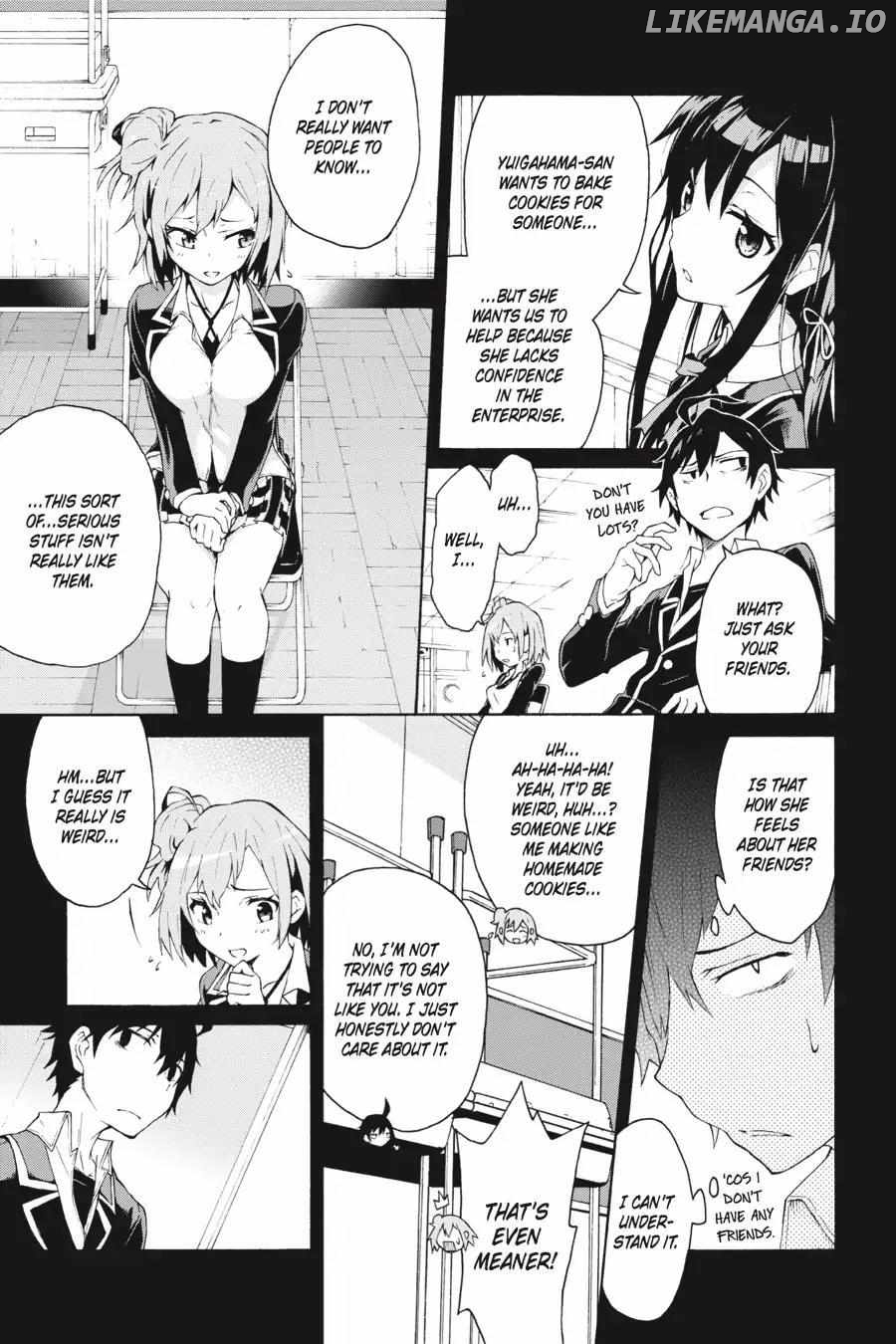 Yahari Ore no Seishun Love Come wa Machigatteiru @comic Chapter 3 - page 9