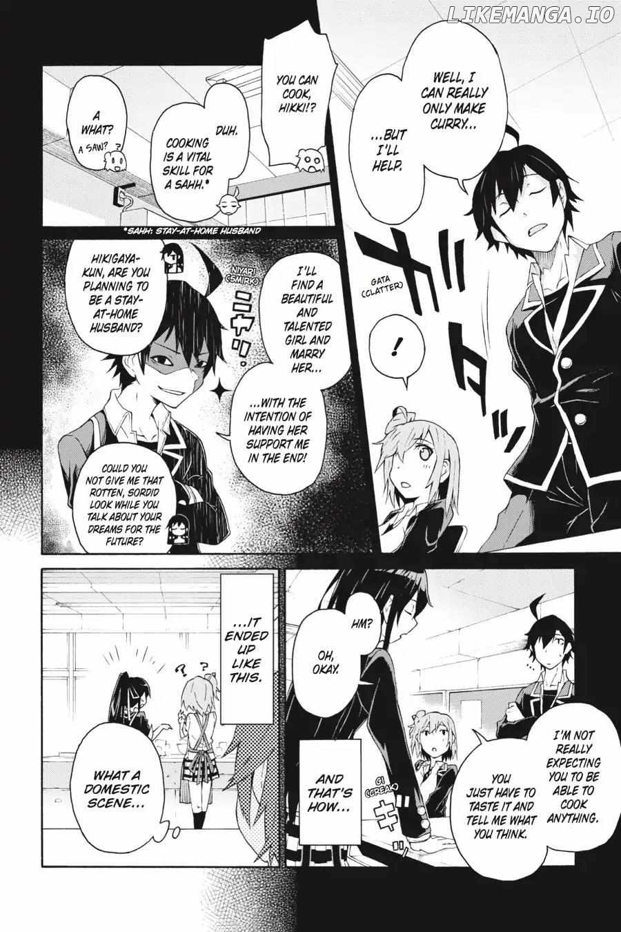 Yahari Ore no Seishun Love Come wa Machigatteiru @comic Chapter 3 - page 10