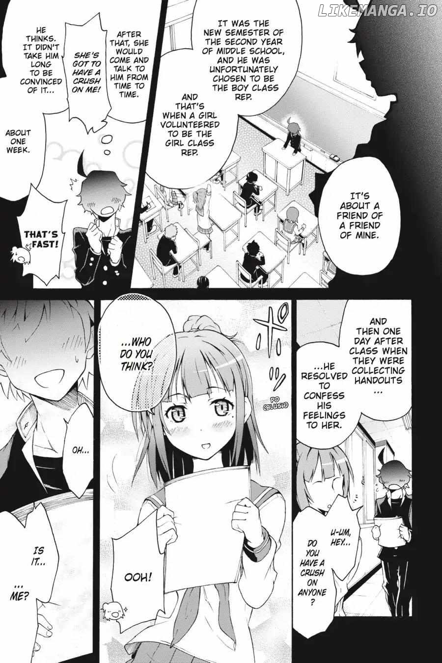 Yahari Ore no Seishun Love Come wa Machigatteiru @comic Chapter 3 - page 25