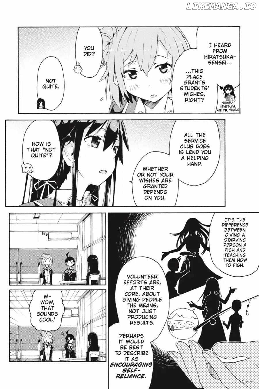 Yahari Ore no Seishun Love Come wa Machigatteiru @comic Chapter 3 - page 6