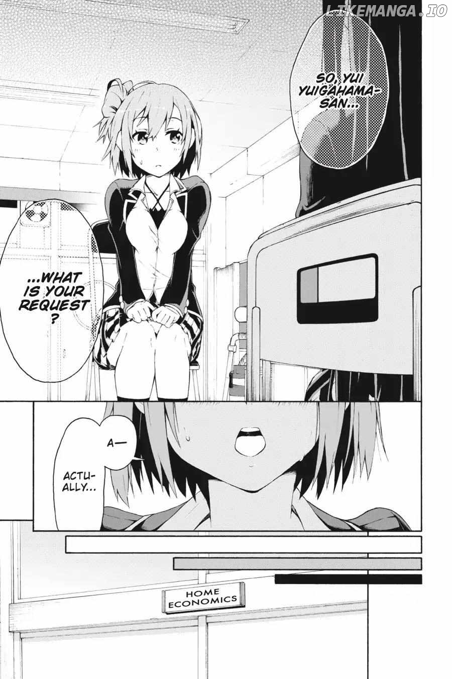 Yahari Ore no Seishun Love Come wa Machigatteiru @comic Chapter 3 - page 7
