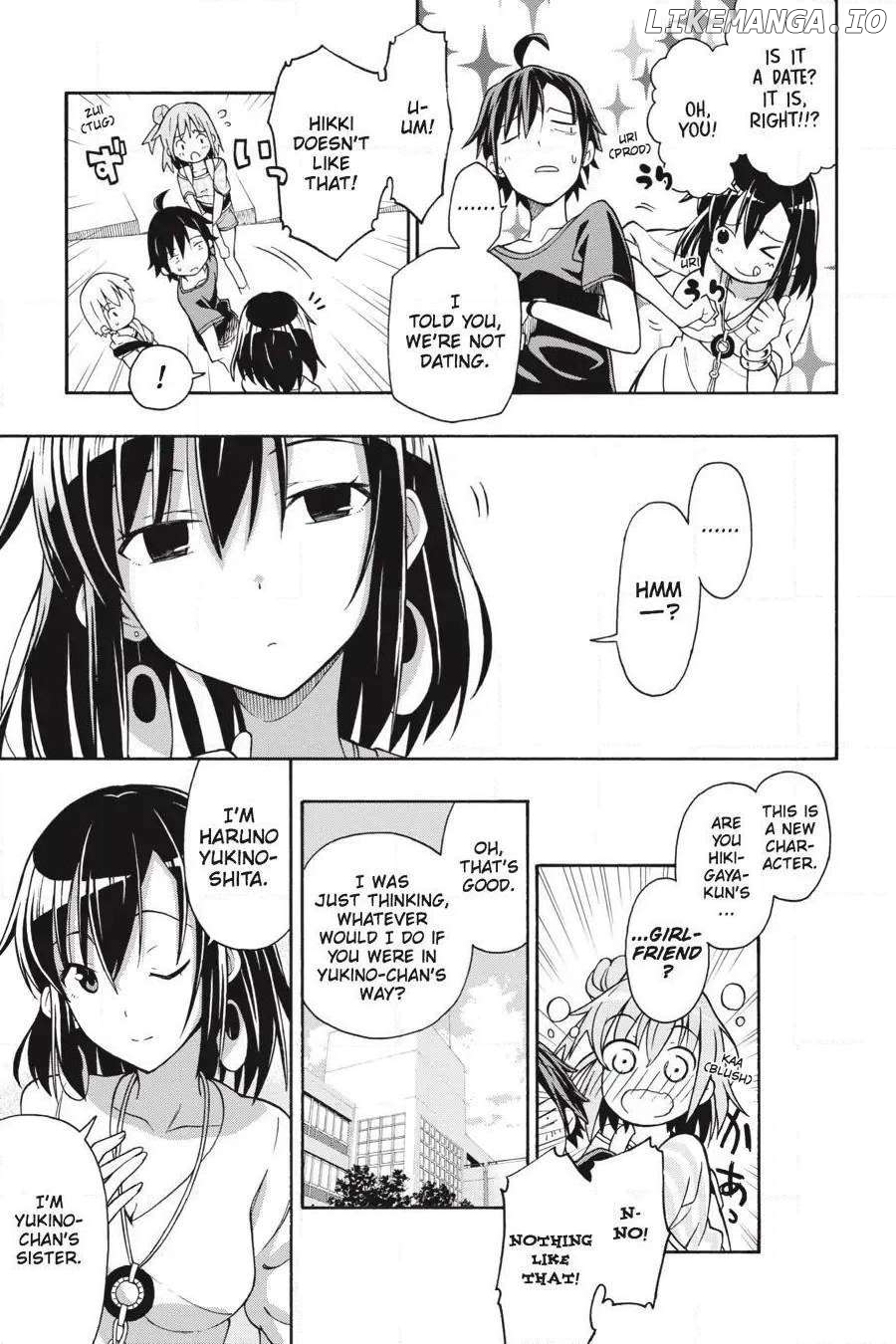 Yahari Ore no Seishun Love Come wa Machigatteiru @comic Chapter 29 - page 18