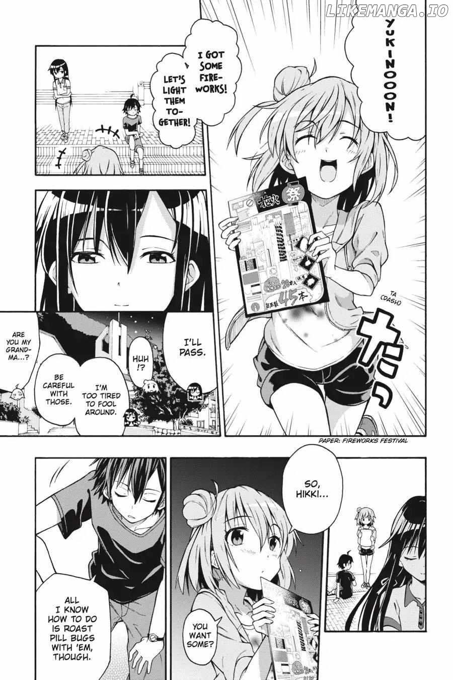 Yahari Ore no Seishun Love Come wa Machigatteiru @comic Chapter 29 - page 5