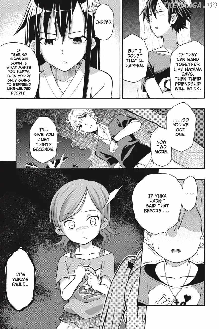 Yahari Ore no Seishun Love Come wa Machigatteiru @comic Chapter 28 - page 18