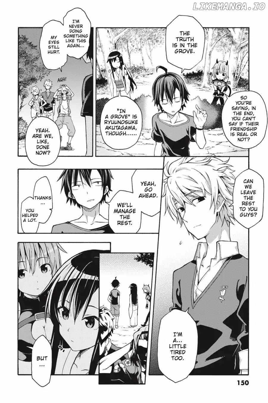 Yahari Ore no Seishun Love Come wa Machigatteiru @comic Chapter 28 - page 26