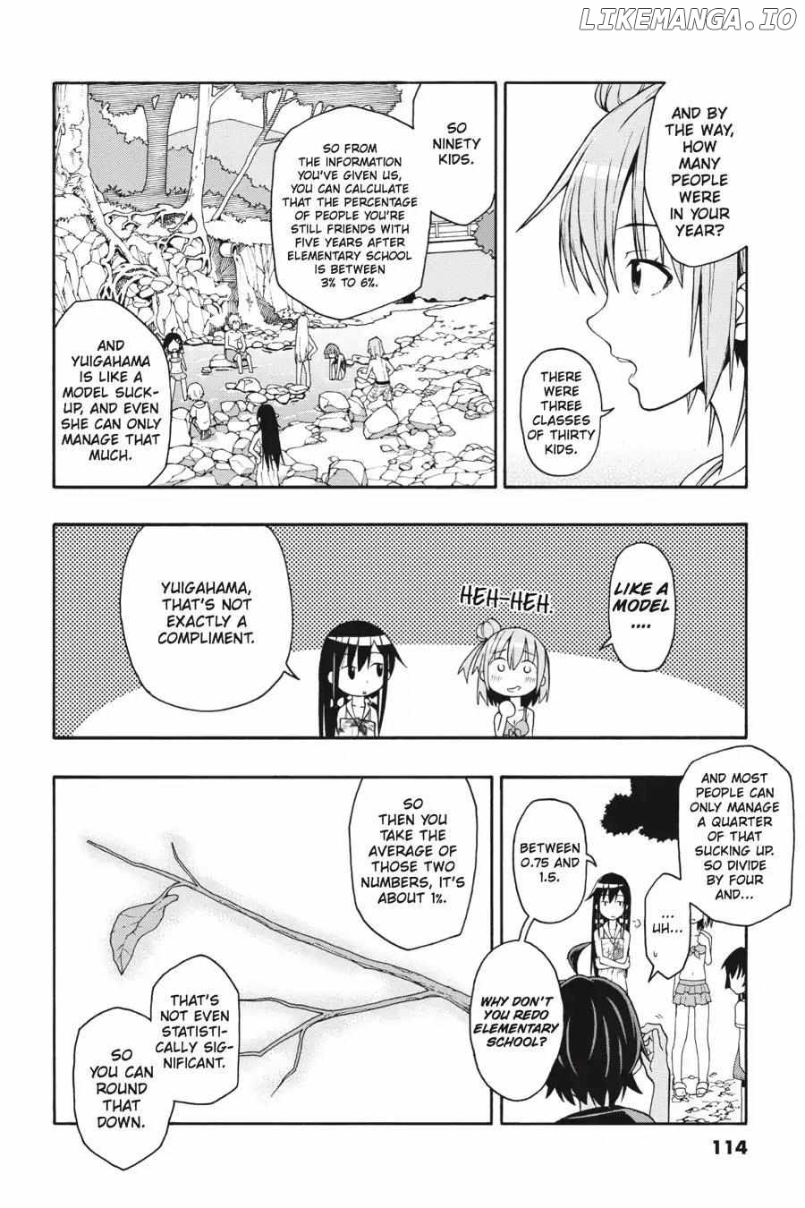 Yahari Ore no Seishun Love Come wa Machigatteiru @comic Chapter 27 - page 23