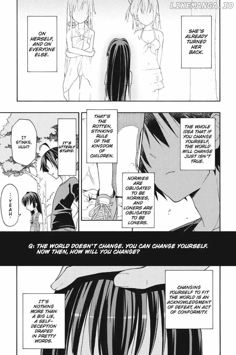 Yahari Ore no Seishun Love Come wa Machigatteiru @comic Chapter 27 - page 27
